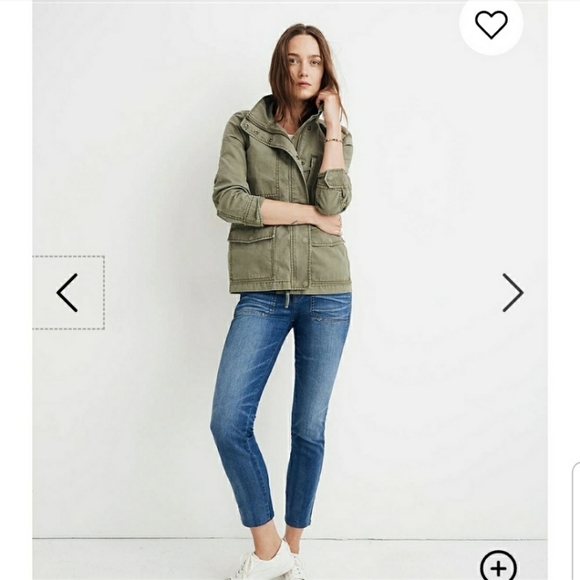 Madewell Jackets & Blazers - Madewell passage jacket army green utility jacket